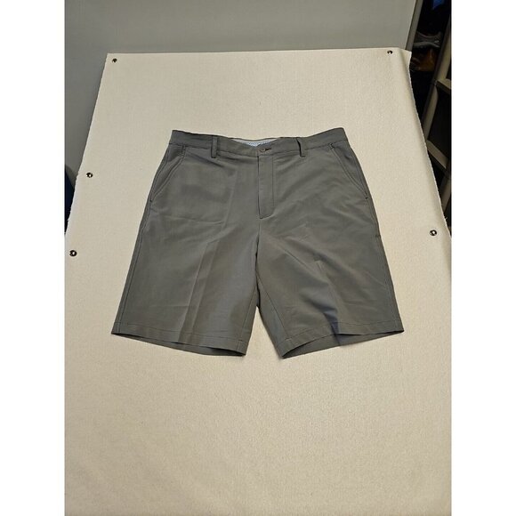 FootJoy Other - FootJoy FJ Golf Shorts Gray Flat Front Mens 38 Inseam 10" Nylon Chino